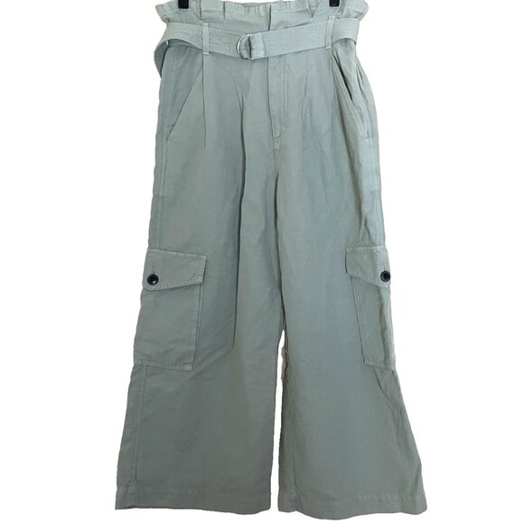 Citizens of Humanity Paper Bag Lizette Cargo Pants 28 Wide Leg Utility Gorpcore - Picture 1 of 11